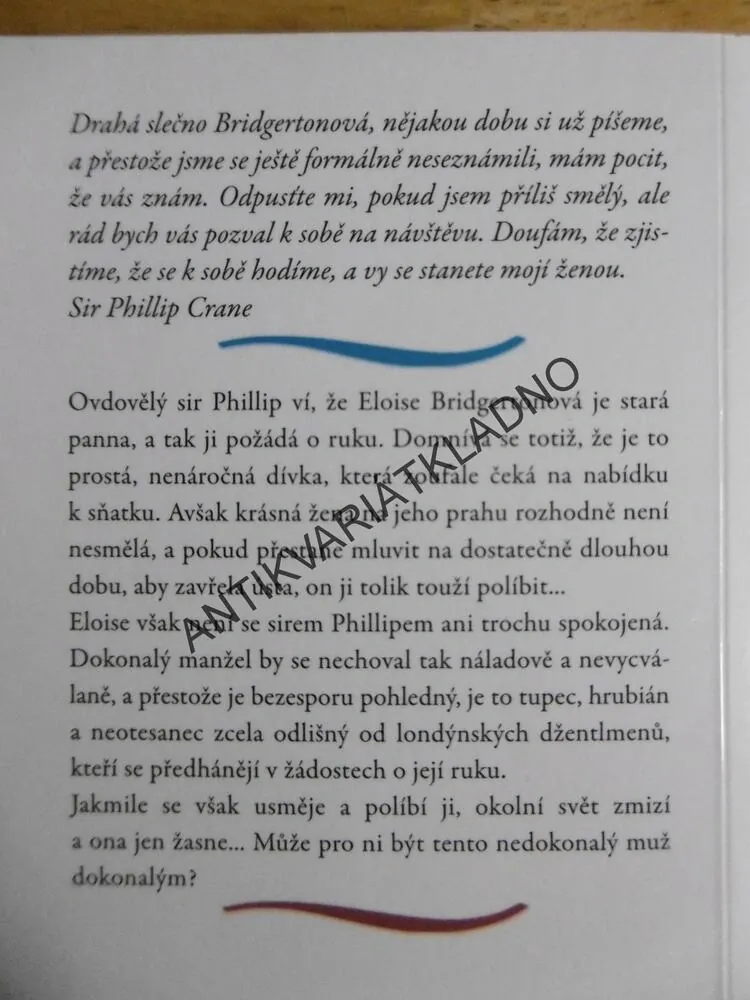 S LÁSKOU, ELOISE, JULIA QUINNOVÁ, **an