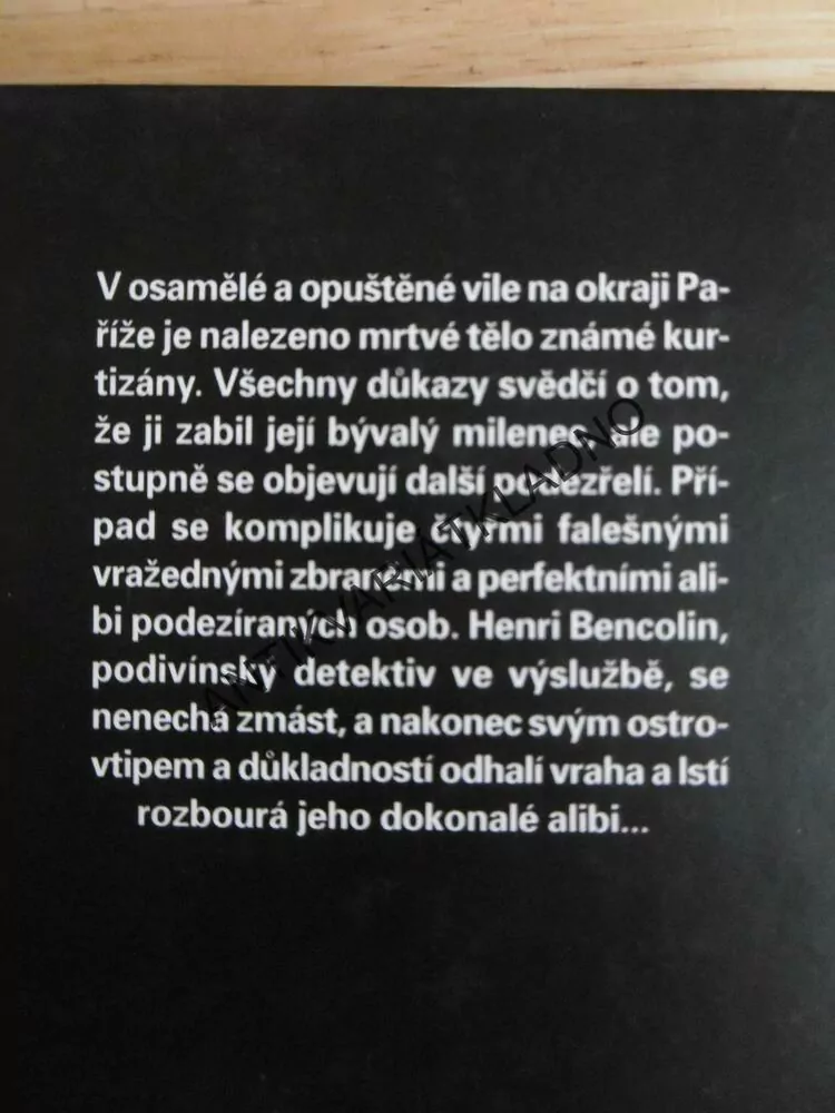 ČTYŘI FALEŠNÉ ZBRANĚ, JOHN DICKSON CARR, **an