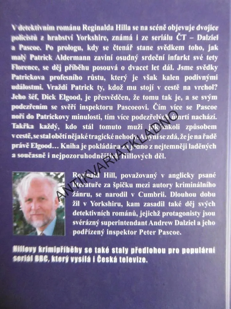PŘÍPAD MILOVNÍKA RŮŽÍ, REGINALD HILL, **an