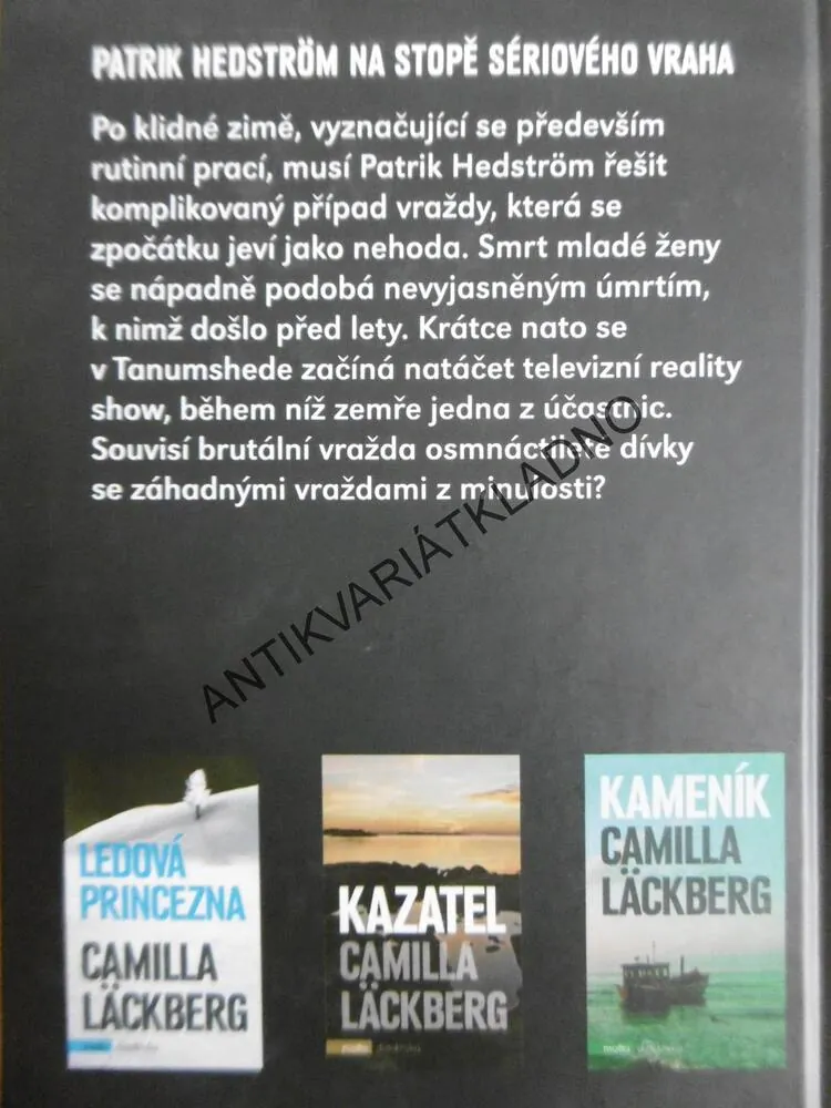 VLASTNÍ SPRAVEDLNOST, CAMILLA LACKBERG, **an