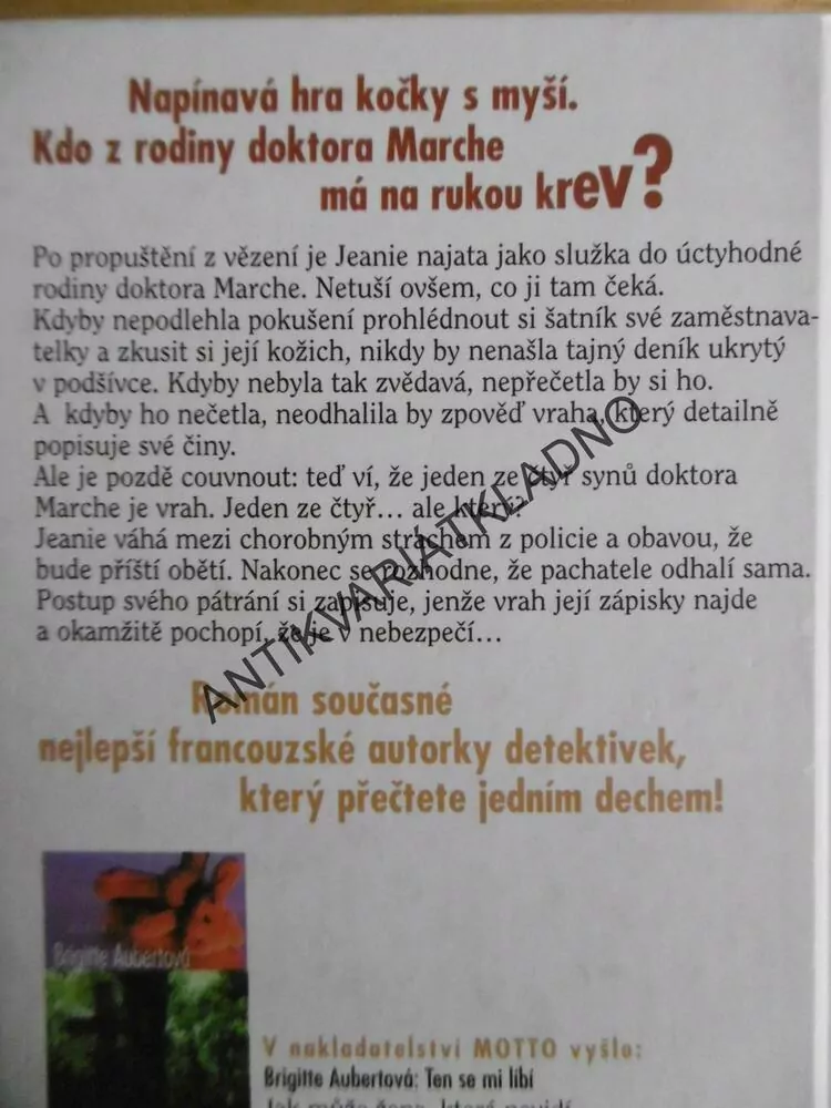 ČTYŘI SYNOVÉ DOKTORA MARCHE, BRIGITTE AUBERTOVÁ, **an