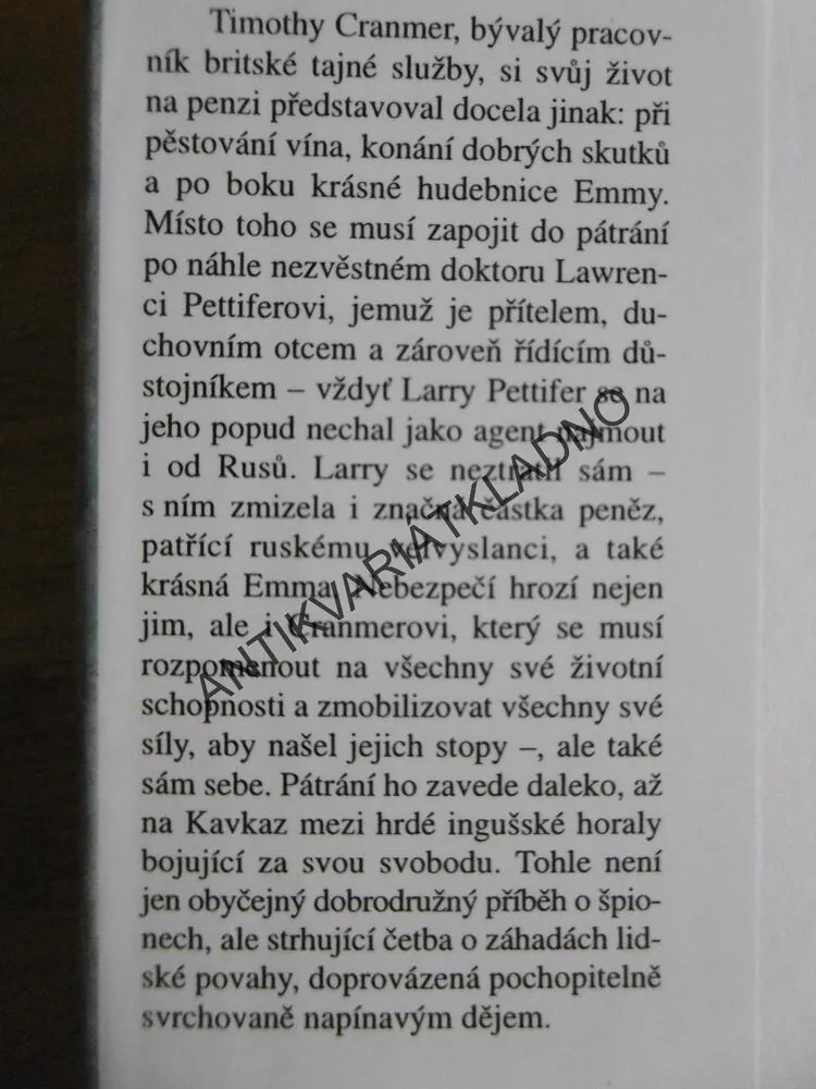 NAŠE HRA, JOHN LE CARRÉ, **an