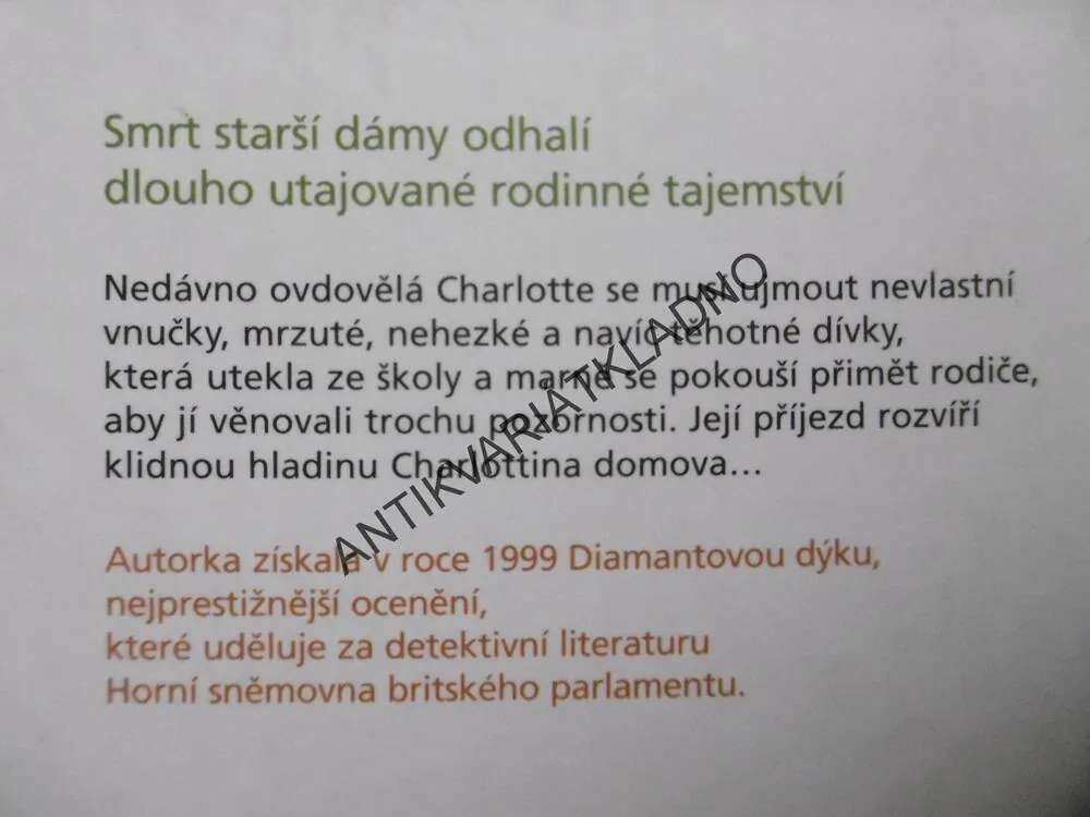 KDO ZA TO MŮŽE, MARGARET YORKEOVÁ, **an