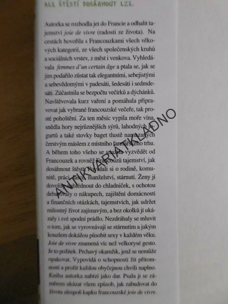 JAK FRANCOUZKY HLEDAJÍ ŠTĚSTÍ, JAMIE CAT CALLANOVÁ, **an