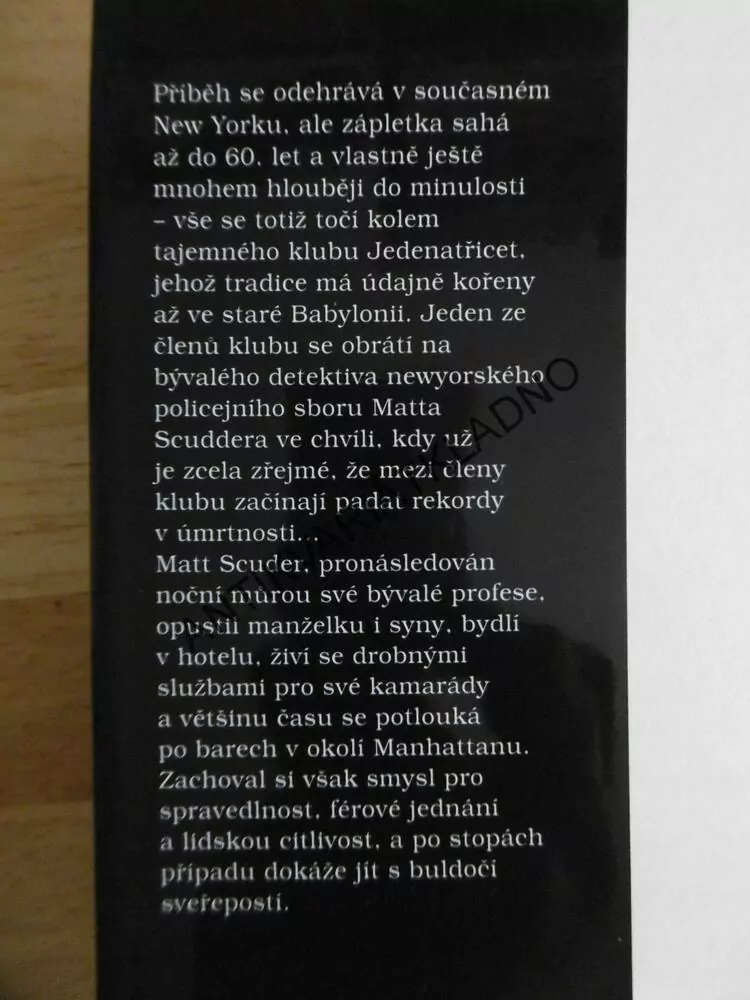 DLOUHÁ ŘADA MRTVÝCH, LAWRENCE BLOCK, **an