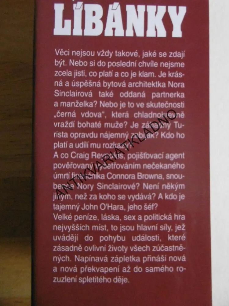 LÍBÁNKY, JAMES PATTERSON, **an