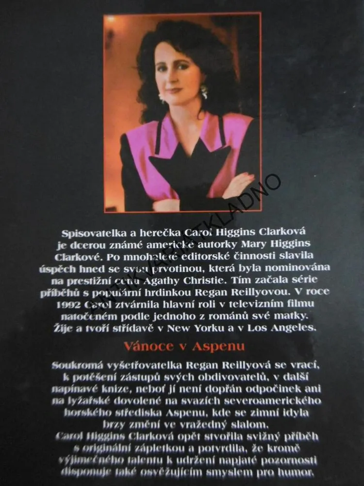 VÁNOCE V ASPENU, CAROL HIGGINS CLARK, **an