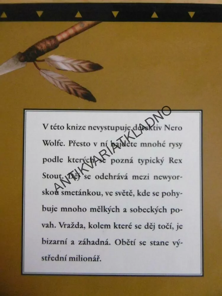ČERVENÁ NIT, REX STOUT, **an