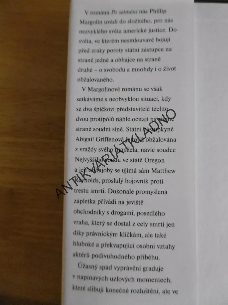 PO SETMĚNÍ, PHILLIP MARGOLIN, **an