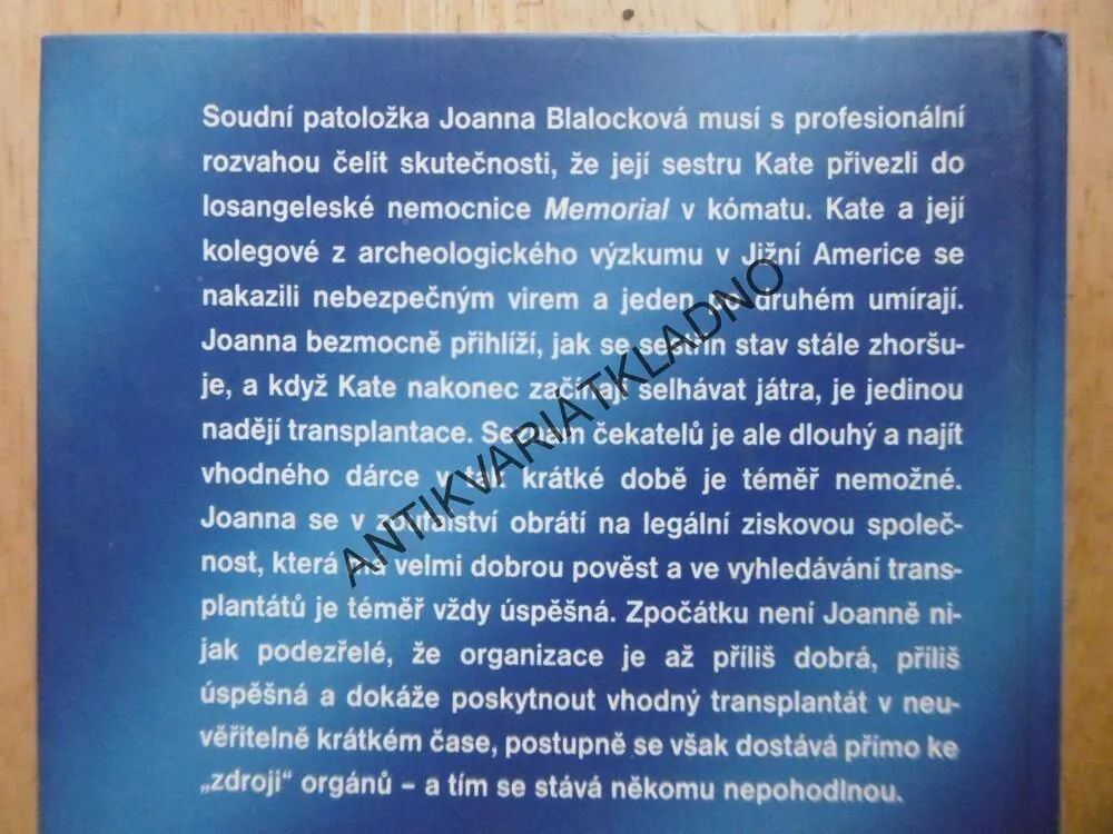 SMRTELNÁ ŽATVA, LEONARD S.GOLDBERG, **an