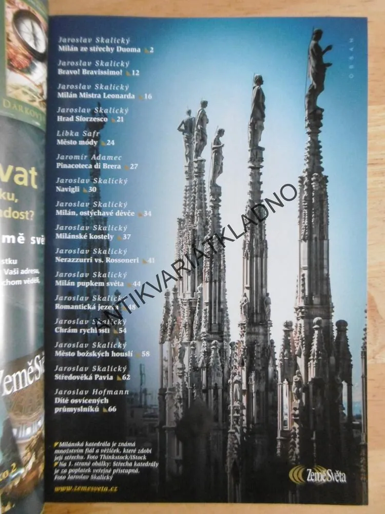 ZEMĚ SVĚTA 6/2015 - MILÁN, LOMBARDIE