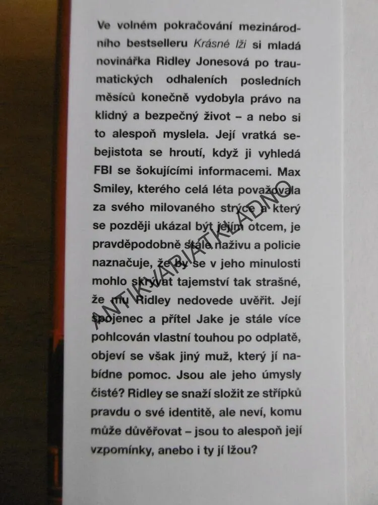 STŘÍPKY PRAVDY, LISA UNGEROVÁ, **an