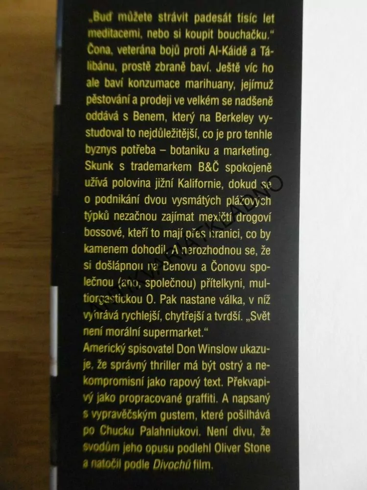 DIVOŠI, DON WINSLOW, **an