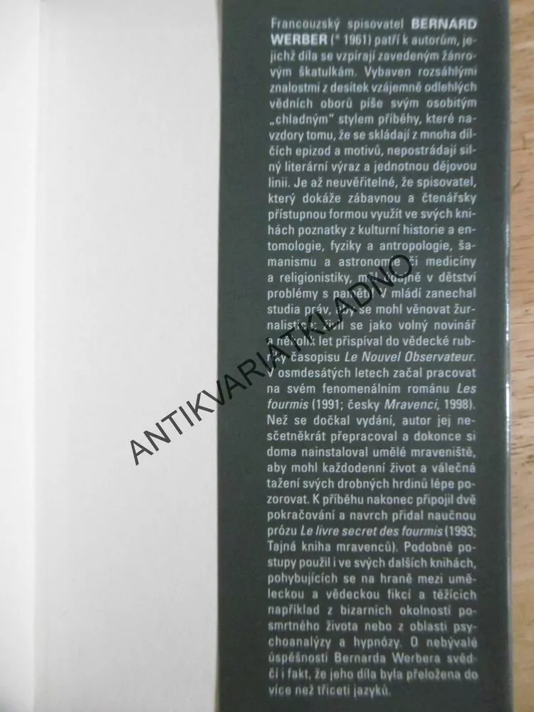 KONEČNÉ TAJEMSTVÍ, BERNARD WERBER, **an