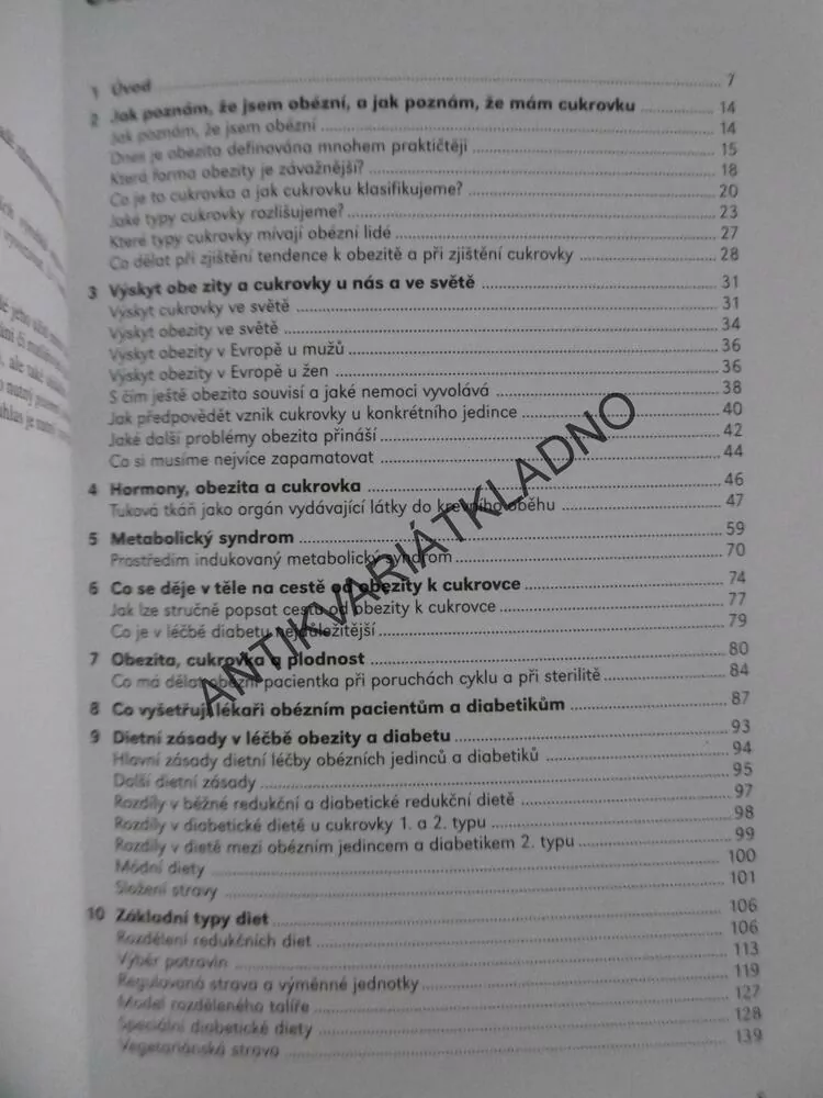 CUKROVKA A OBEZITA, ŠTĚPÁN SVAČINA, **an