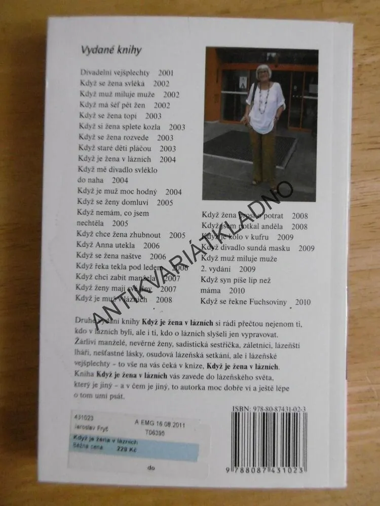 KDYŽ JE ŽENA V LÁZNÍCH, IRENA FUCHSOVÁ, **an