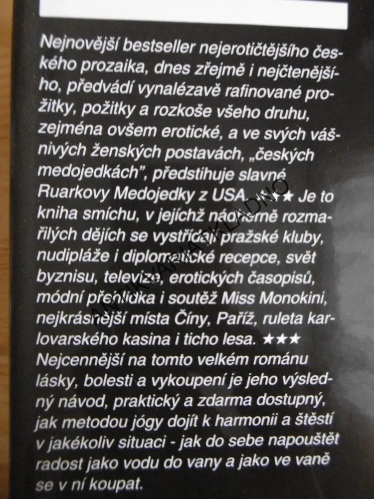 KNIHA ROZKOŠÍ, SMÍCHU A RADOSTI, VLADIMÍR PÁRAL, **an