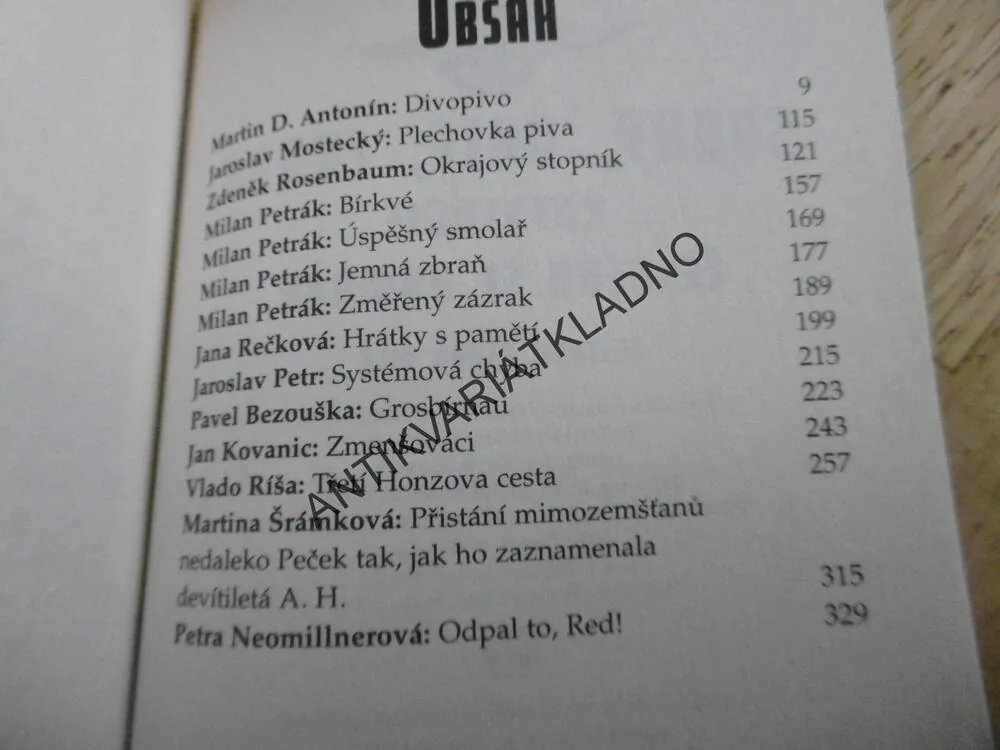 SORRY, VOLE, ERROR, VLADO RÍŠA, **an