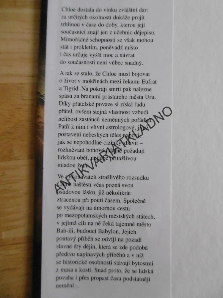SOUMRAK NAD BABYLONIÍ, J.S.FRANK, **an