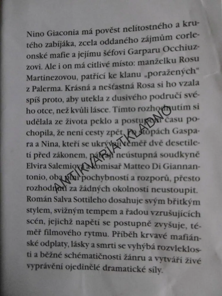 TEMNĚJŠÍ NEŽ PŮLNOC, SALVO SOTTILE, **an