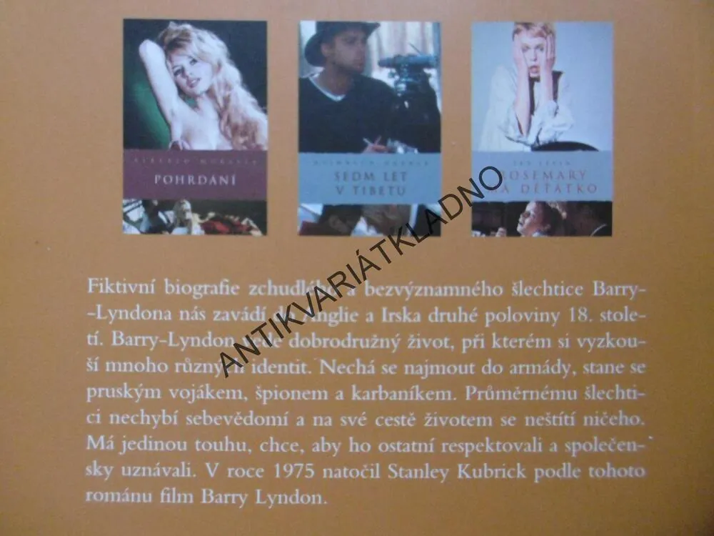 PAMĚTI BARRY-LYNDONA, WILLIAM MAKEPEACE THACKERAY, **an