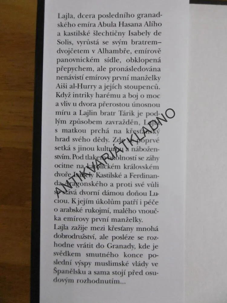 STÍNY NAD ALHAMBROU, TANJA KINKELOVÁ, **an