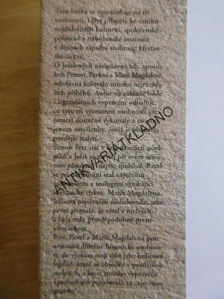 PETR, PAVEL A MARIE MAGDALENA, BART D. EHRMAN, **an