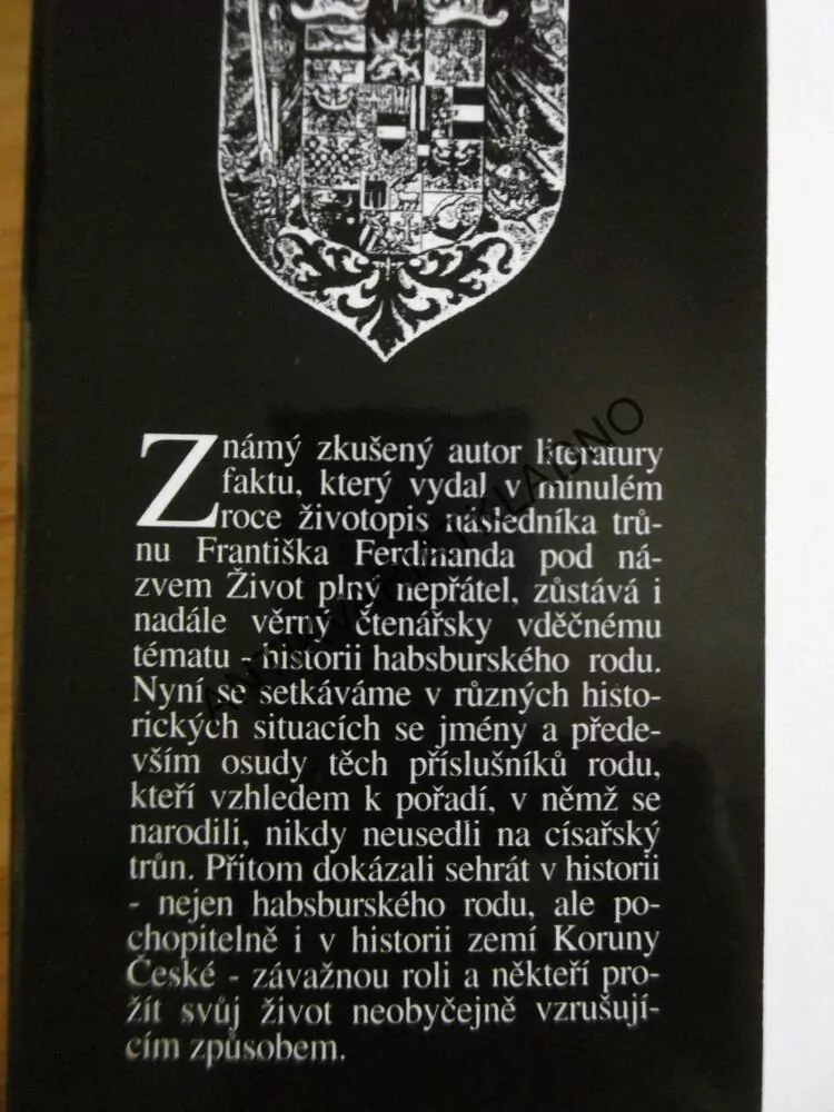 HABSBURKOVÉ BEZ TRŮNU, JIŘÍ PERNES, **an