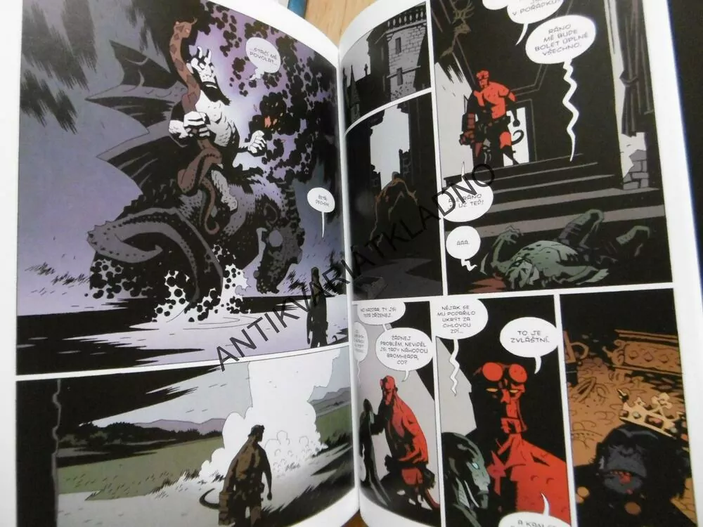 HELLBOY, PRAVÁ RUKA ZKÁZY, MIKE MIGNOLA, **an