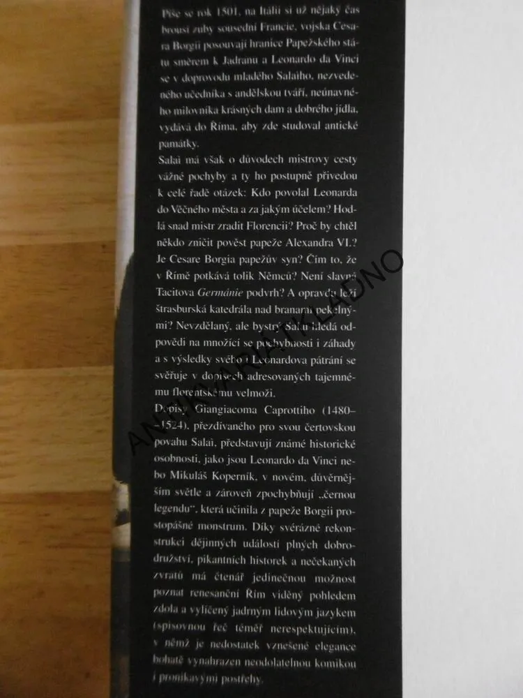 SALAI MÁ POCHYBY, MONALDIOVÁ, SORTI, **an