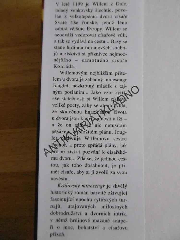 KRÁLOVSKÝ MINESENGR, NICOLE GALLAND, **an