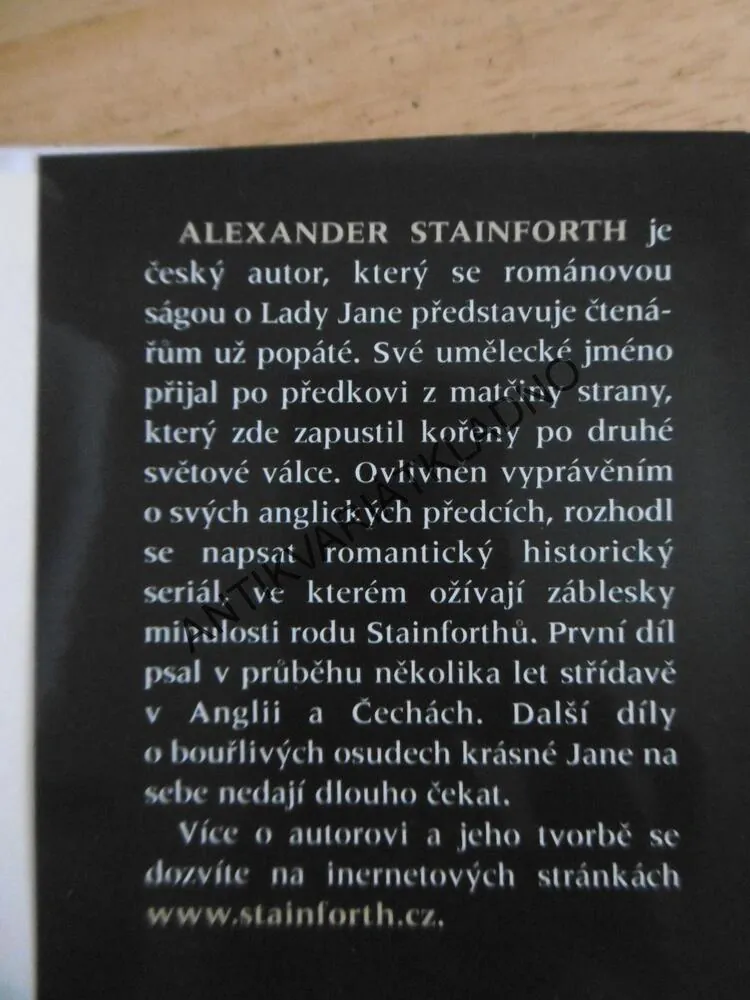 LADY JANE OSUDEM PROKLETÁ, ALEXANDER STAINFORTH, **an