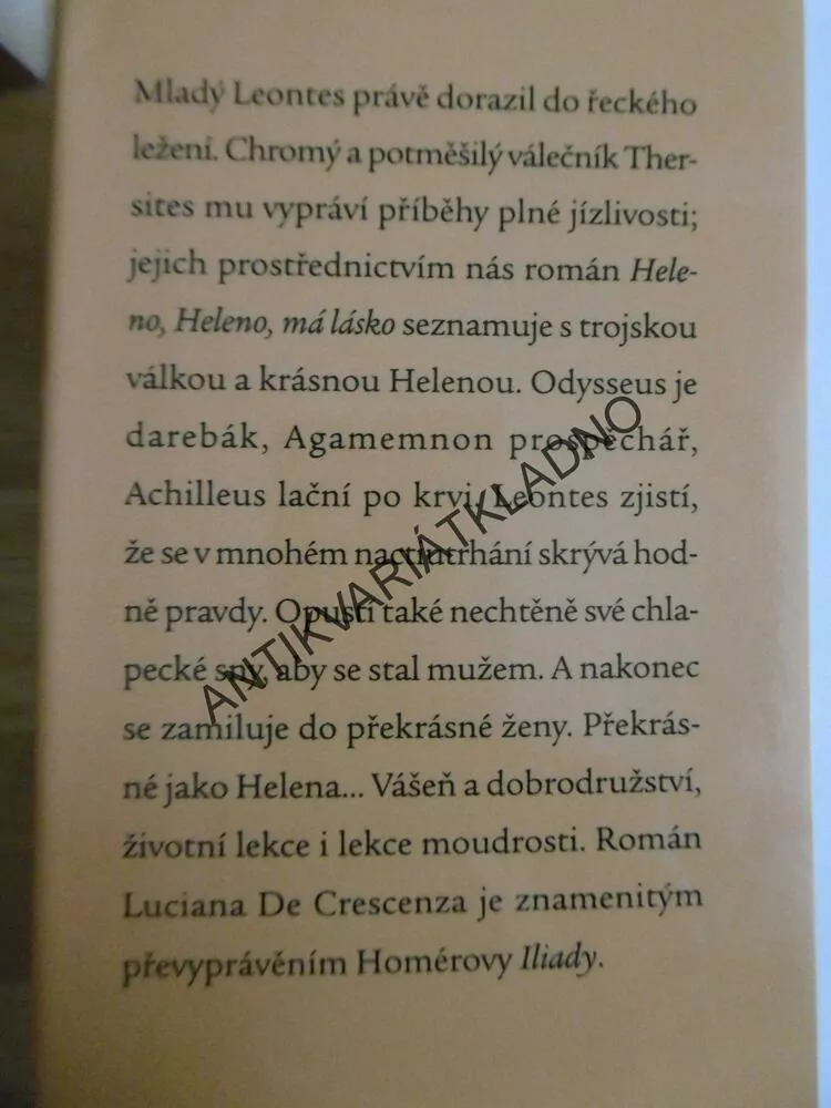HELENO, HELENO MÁ LÁSKO, LUCIANO DE CRESCENZO, **an