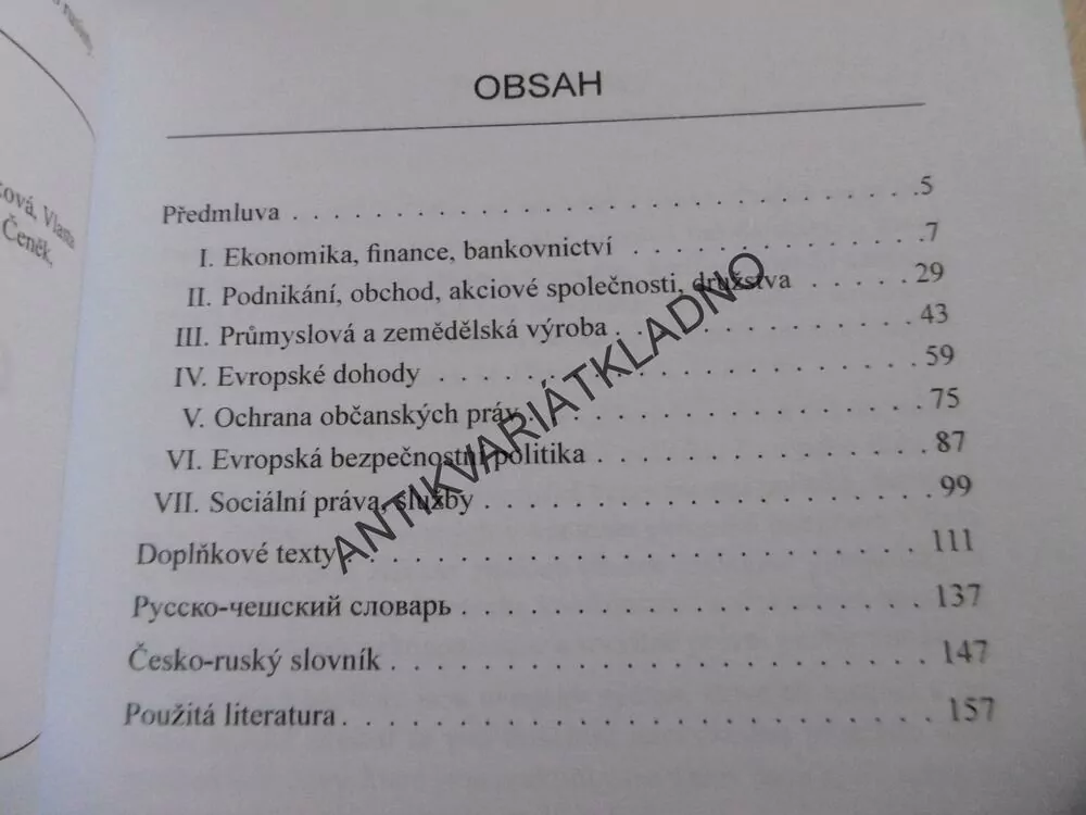 CVIČNÉ TEXTY PRO RUSISTY, MARIE CSIRIKOVÁ, **an