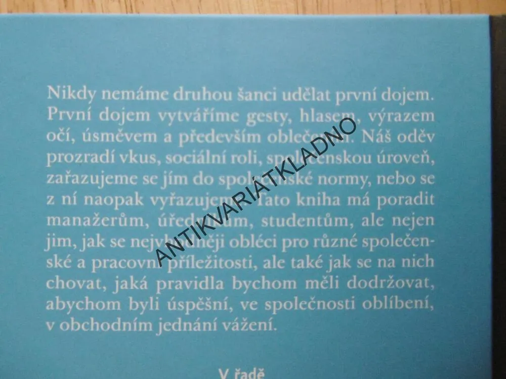 MALÁ KNIHA ETIKETY, PRO MANAŽERY, LADISLAV ŠPAČEK,**an