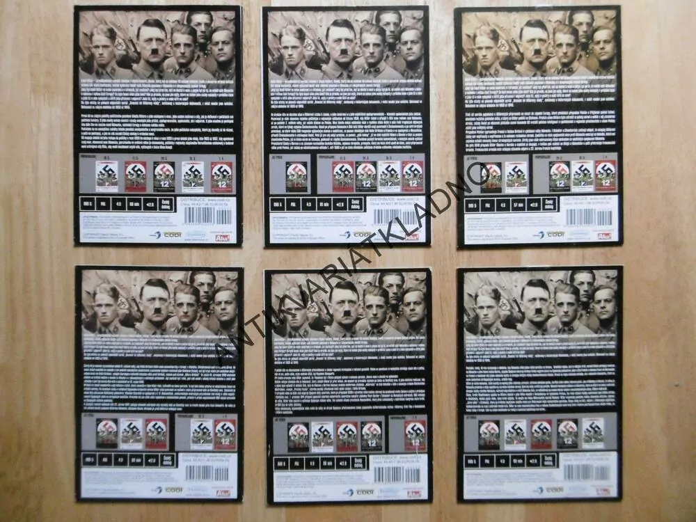 12 LET HITLEROVY VLÁDY, 1-6, DOKUMENT DVD FILM 2.SVĚT.VÁLKA,