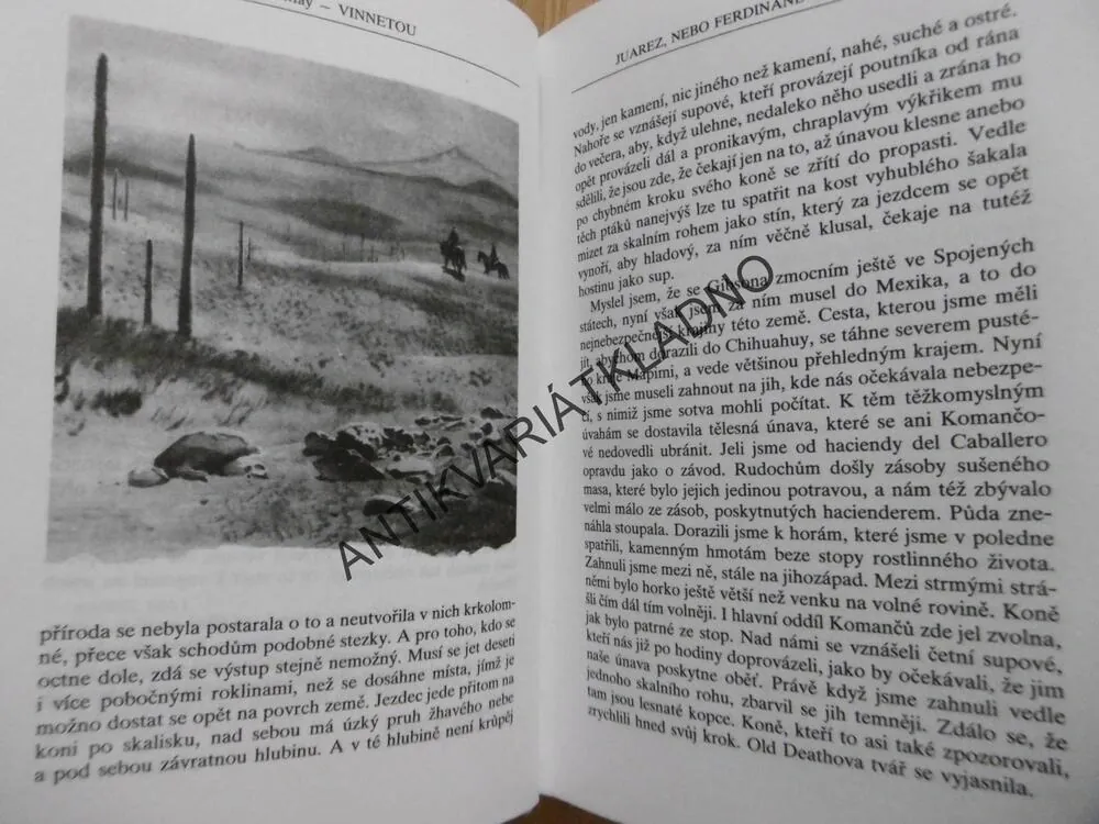 VINNETOU, NA VÁLEČNÉ STEZCE, KAREL MAY, **an