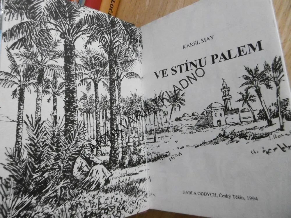 VE STÍNU PALEM, KAREL MAY, **an