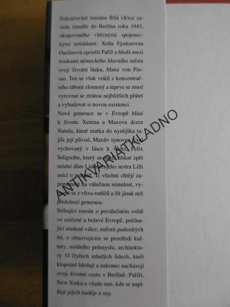 VŠECHNY SNY SVĚTA, THERESA RÉVAY, **an