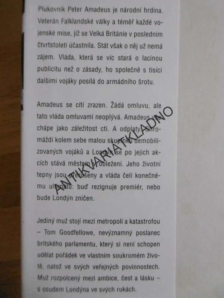 MĚSTO V OBLEŽENÍ, MICHAEL DOBBS, **an