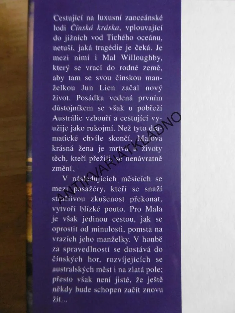 PĚT VICHRŮ, PATRICIA SHAWOVÁ, **an