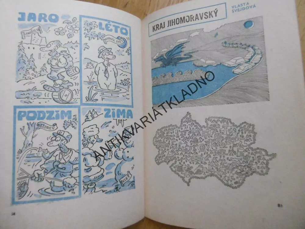 HUMORISTICKÝ MINIKALENDÁŘ DIKOBRAZU, 1976