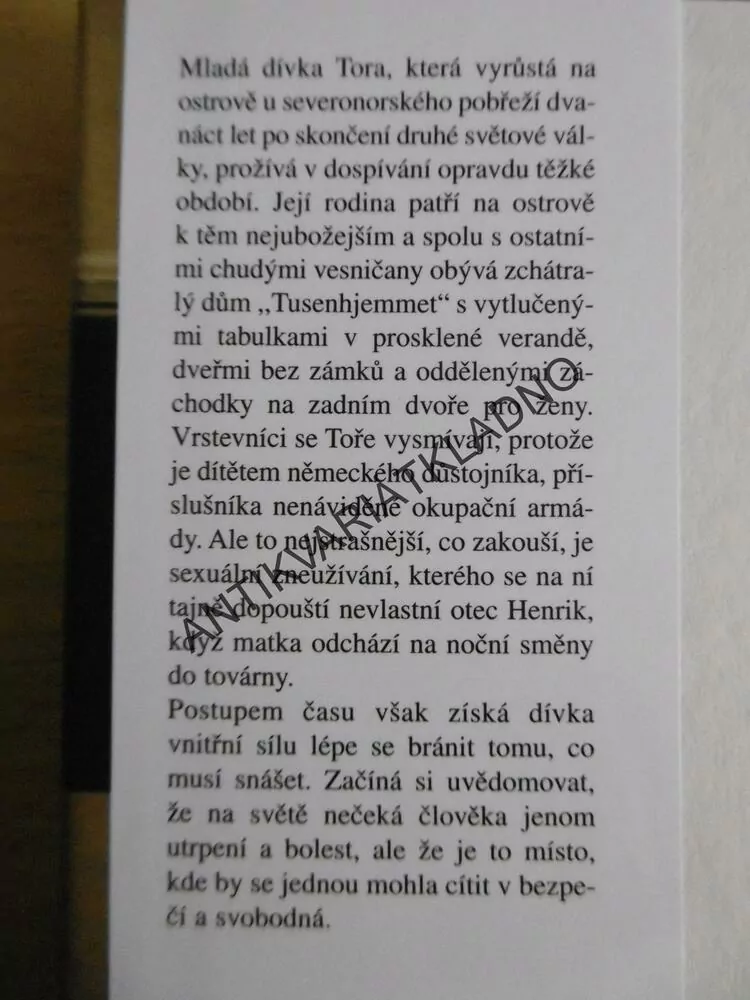 DŮM SE SLEPOU VERANDOU, HERBJORG WASSMO, **an