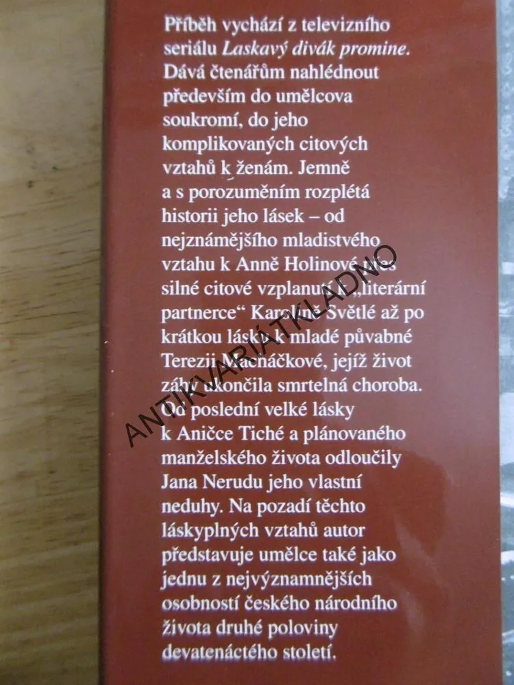 LÁSKY JANA NERUDY ANEB LASKAVÝ ČTENÁŘ PROMINE, IVO PELANT, **an