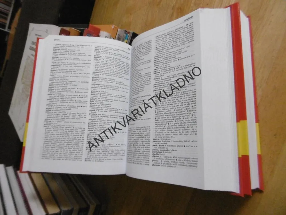 VELKÝ ŠPANĚLSKO ČESKÝ SLOVNÍK I/A-H, II/I-Z, **an