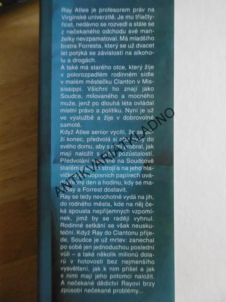 PŘEDVOLÁNÍ, JOHN GRISHAM, **an