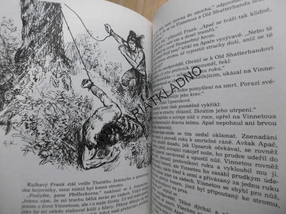 SYN LOVCE MEDVĚDŮ, KAREL MAY, GUSTAV KRUM, 1987, **an