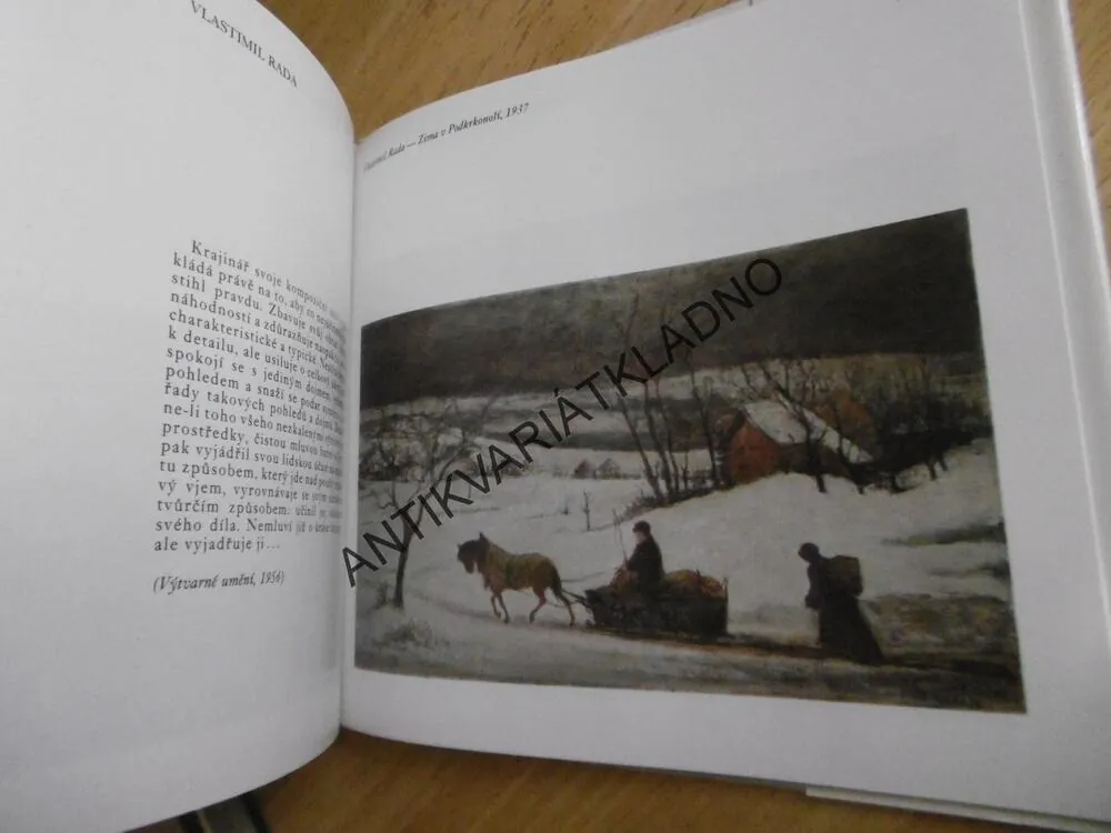 OBRAZY MÉ KRAJINY, NAVRÁTIL, MÁNES, BUBÁK A DALŠÍ, **an