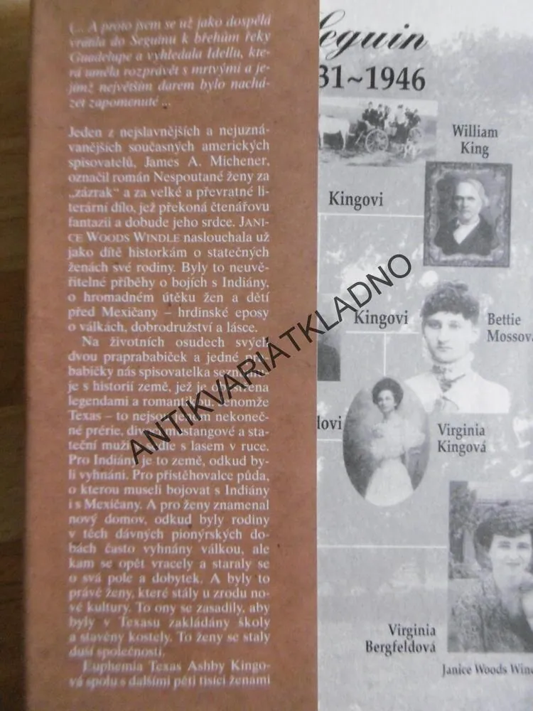 NESPOUTANÉ ŽENY, JANICE WOODS WINDLE, **an