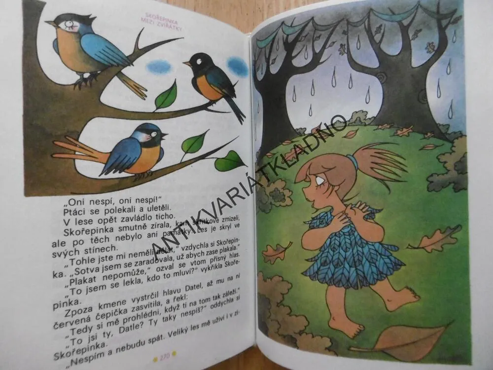 VLAŠTOVIČKA - PESTRÁ KNÍŽKA PRO DĚTI, SKOŘEPINKA MEZI ZVÍŘÁTKY, **an